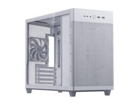 ASUS AP201 Prime TG Micro ATX kuciste belo sa providnom stranicom