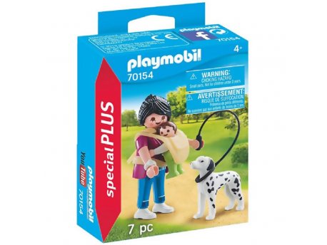 PLAYMOBIL Mama i beba sa psom (21995)