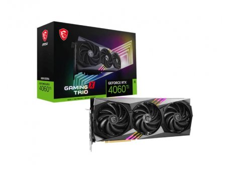MSI NVidia GeForce RTX 4060 Ti GAMING X TRIO 8G 128bit