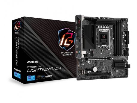 ASROCK Z790M PG LIGHTNING/D4 matična ploča