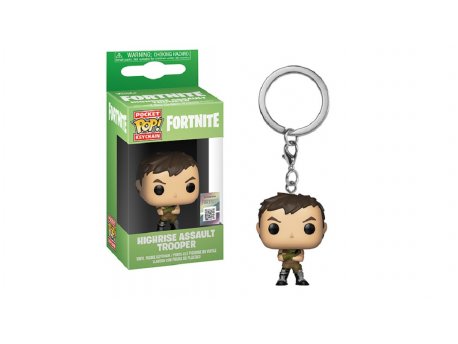 FUNKO Fortnite POP! Keychain - Highrise Assault Trooper