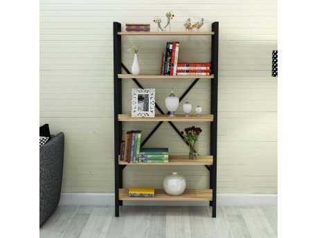 HANAH HOME Polica za knjige Athena v5 Metal