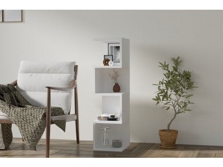 HANAH HOME Polica za knjige Alin White