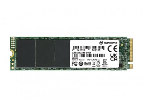 TRANSCEND M.2 1TB NVMe, 2280 PCIe 3.0 SSD TS1TMTE115S