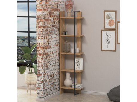 HANAH HOME Polica za knjige Simge Oak