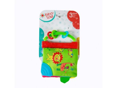 BIBA TOYS Plišana knjiga džungla sa glodalicom A014068