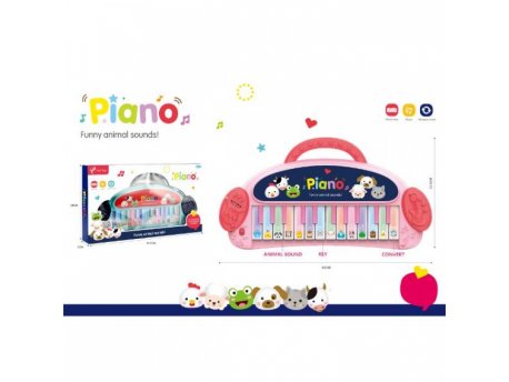 MERX Igračka piano zvukovi životinja, A063897