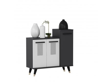 HANAH HOME Cipelarnik Asimo Anthracite White (475OLV1833)
