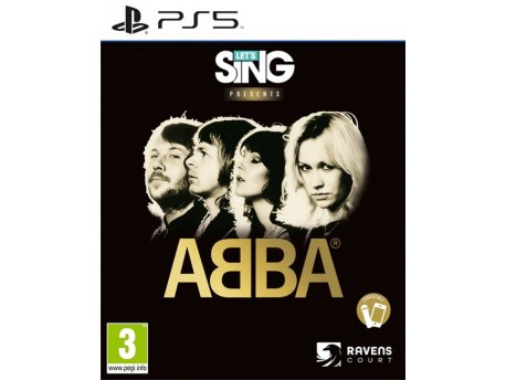 RAVENSCOURT PS5 Let's Sing: ABBA - Single Mic Bundle