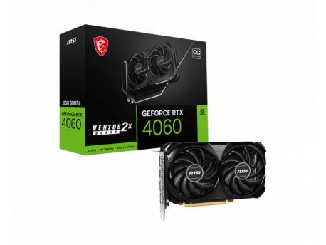 MSI NVidia GeForce RTX 4060 VENTUS 2X BLACK 8G OC