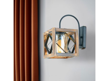 OPVIQ Zidna lampa Zikzak Camlı Aplik