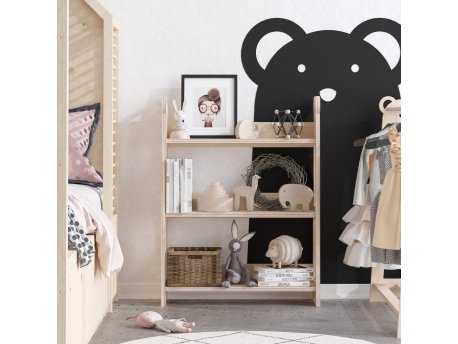 HANAH HOME Polica za knjige Bear Bookshelf 002