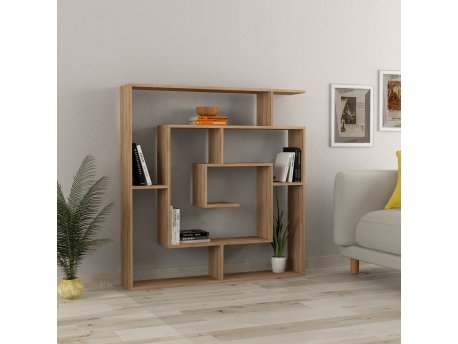 HANAH HOME Polica za knjige Maze Oak