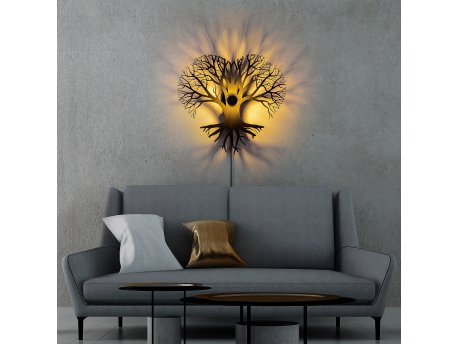 OPVIQ Zidna lampa Heart Tree
