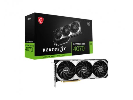 MSI GeForce RTX 4070 12GB RTX 4070 VENTUS 3X 12G OC