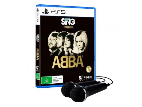 RAVENSCOURT PS5 Let's Sing: ABBA - Double Mic Bundle