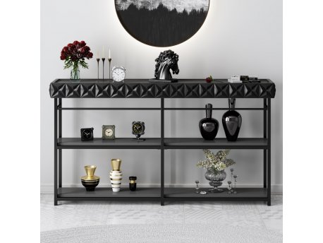 HANAH HOME Komoda Zumrut Anthracite, Black (152)