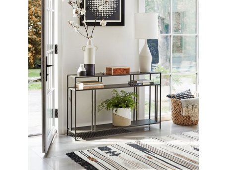 HANAH HOME Komoda Venedik Black