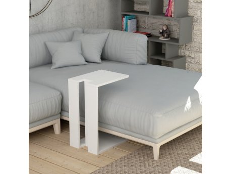 HANAH HOME Pomoćni stočić Muju White