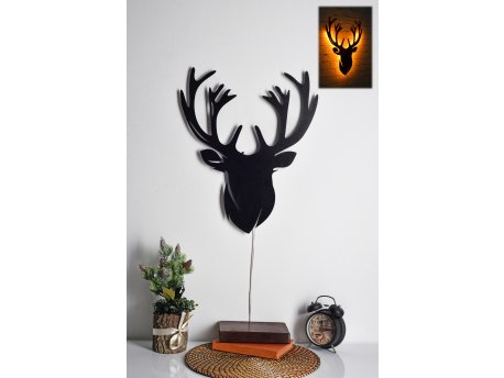 WALLXPERT Zidna lampa Deer 2 Yellow