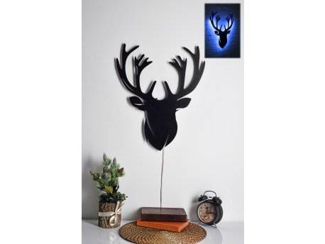 WALLXPERT Zidna lampa Deer 2 Blue
