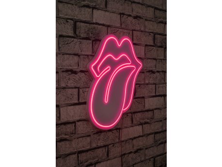 WALLXPERT Dekorativna rasveta The Rolling Stones Pink
