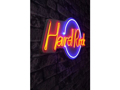 WALLXPERT Dekorativna rasveta Hard Rock Blue Red