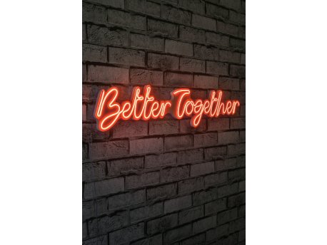 WALLXPERT Dekorativna rasveta Better Together Red