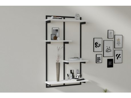 HANAH HOME Zidna polica Dodo White
