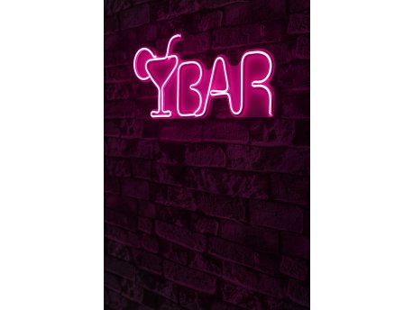WALLXPERT Dekorativna rasveta Bar Pink