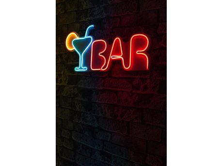 WALLXPERT Dekorativna rasveta Bar Multicolor