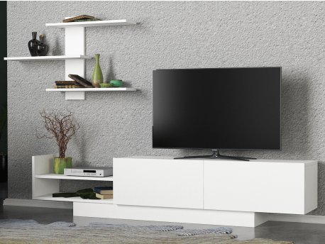 HANAH HOME TV polica Egemen White (745DCD3033)