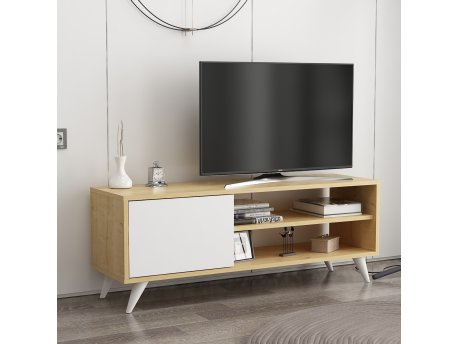 HANAH HOME TV polica Venga Oak White (935CMN2306)