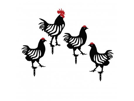WALLXPERT Chicken Family4