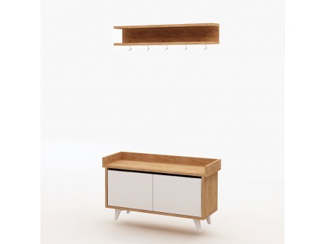 HANAH HOME Arasso (cipelarnik + čiviluk)