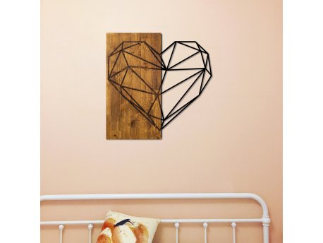 WALLXPERT Zidna dekoracija Heart 899SKL1338
