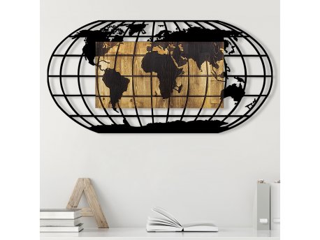 WALLXPERT Zidna dekoracija World Map 2