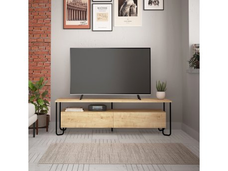HANAH HOME TV polica Cornea Oak (855DTE3064)