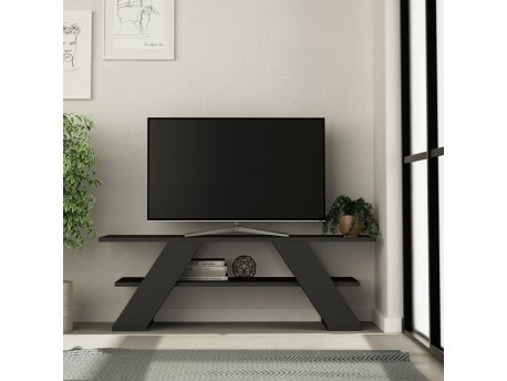 HANAH HOME TV polica Farfalla Anthracite (776HMS3031)
