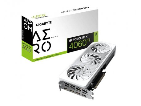 GIGABYTE NVidia GeForce RTX 4060 Ti 8GB 128bit GV-N406TAERO OC-8GD