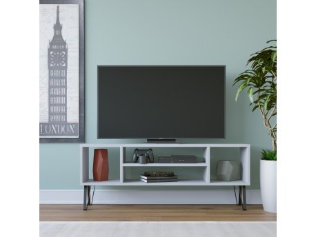 HANAH HOME TV polica Garvin White (935CMN1435)