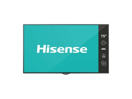 Hisense 75B4E30T 4K UHD Digital Signage Display - 18/7 Operation