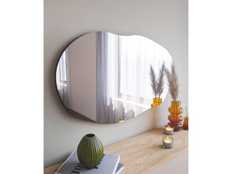 HANAH HOME Ogledalo Lossa Black