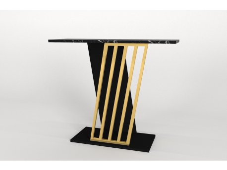 HANAH HOME Komoda Gravity Black Gold