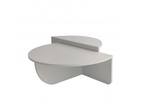 HANAH HOME Sto za dnevnu sobu Podium White