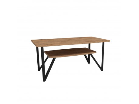 HANAH HOME Sto za dnevnu sobu Asens 50 Atlantic Pine