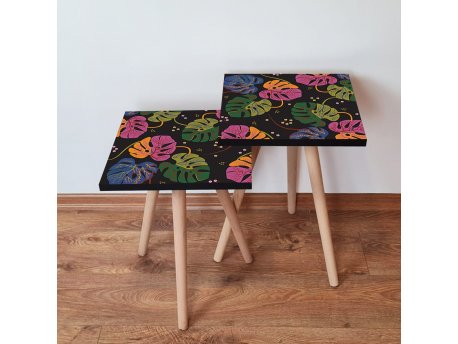 HANAH HOME Pomoćni stočić 2SHP141 Multicolor