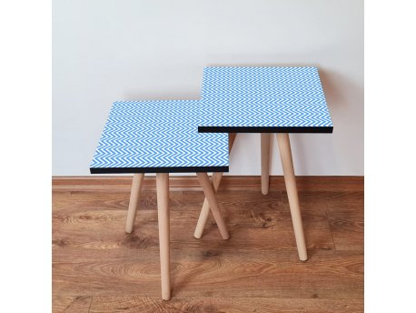 HANAH HOME Pomoćni stočić 2SHP220 Blue