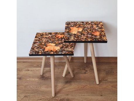 HANAH HOME Pomoćni stočić 2SHP22 Camel
