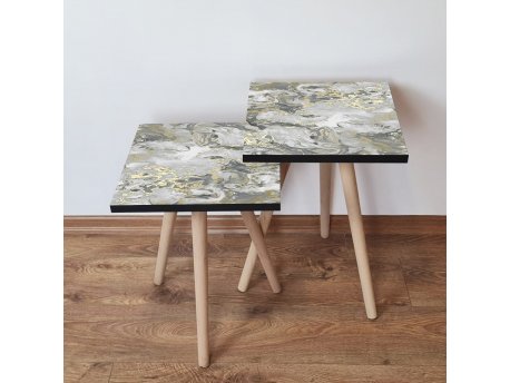 HANAH HOME Pomoćni stočić 2SHP163 Grey